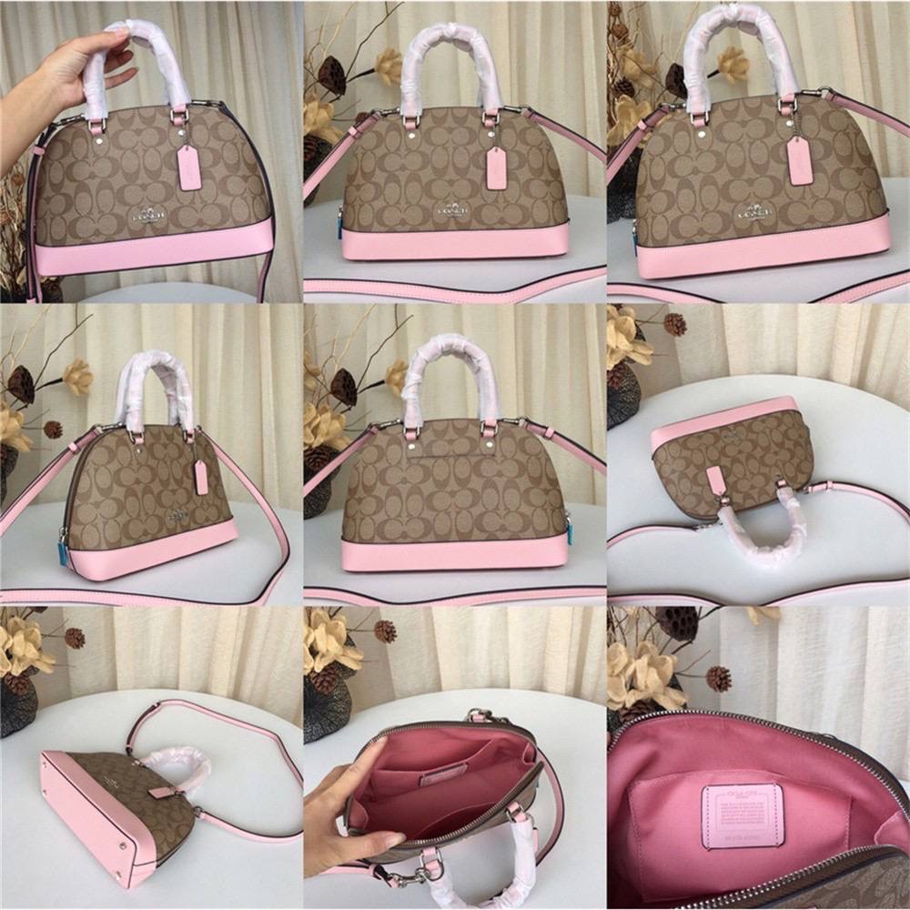 Authentic Coach Mini Sierra Satchel in Hot Pink, Luxury, Bags & Wallets on  Carousell