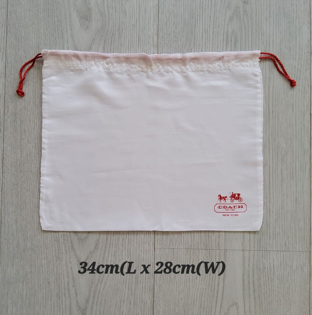 Coach storage dust bag on sale