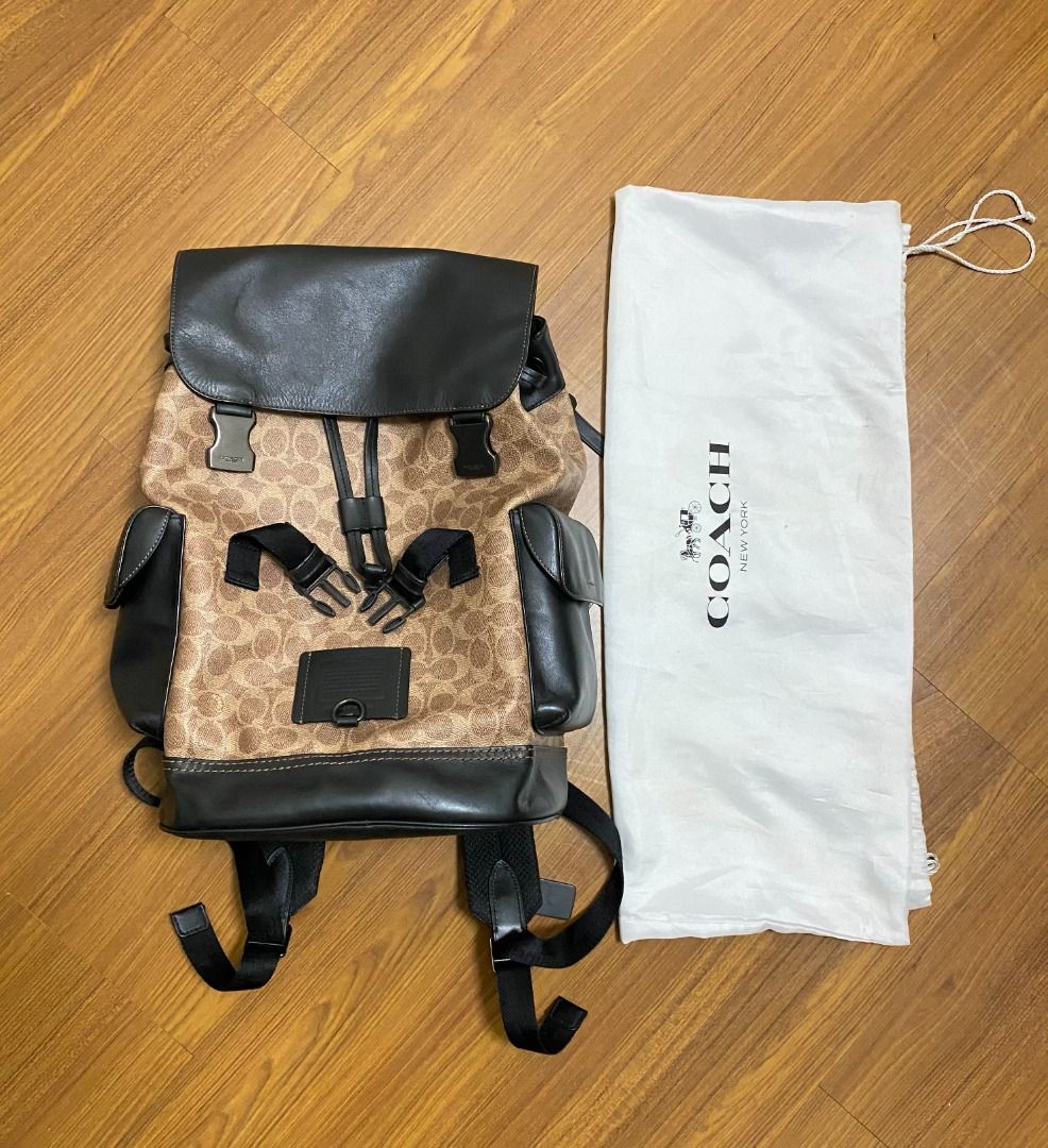 COACH Rivington Backpack In Signature Canvas