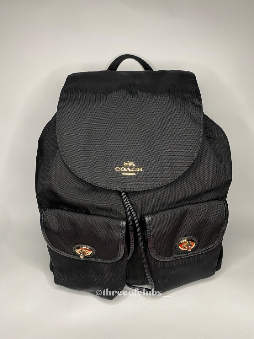 Coach Billie Backpack Black Outlet Online