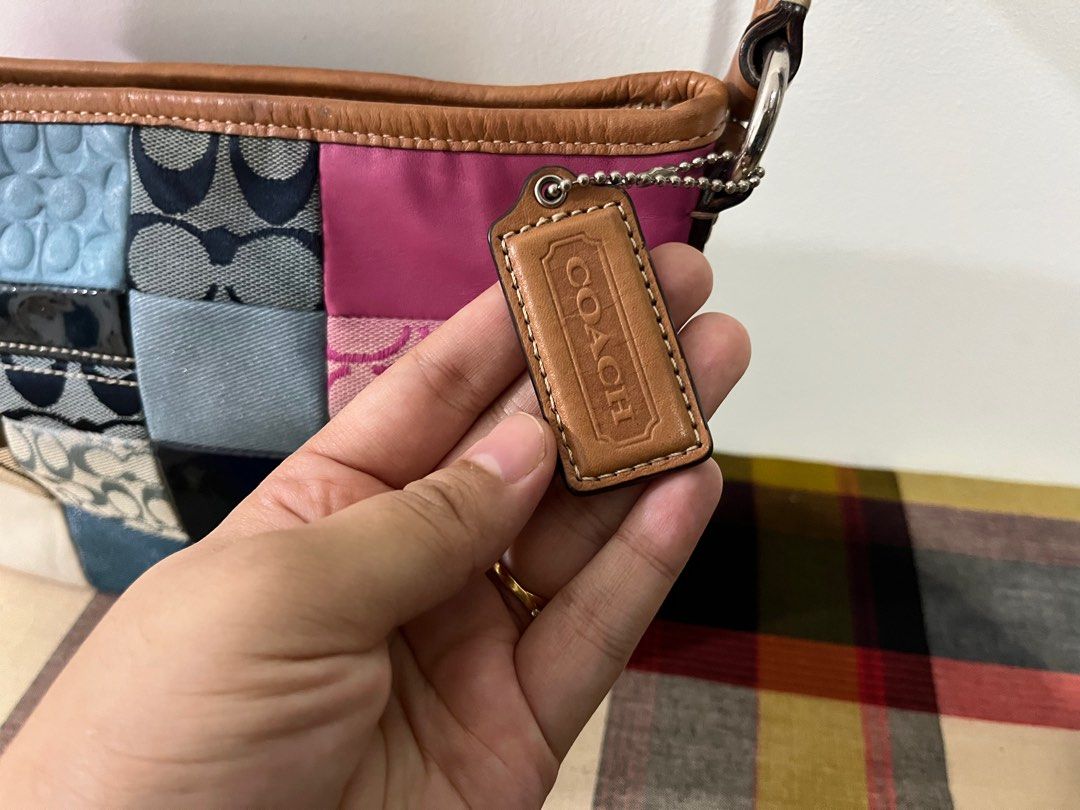 Coach sale patchwork wallet