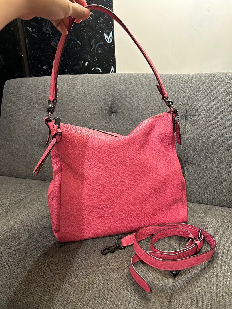 coach shay crossbody pink
