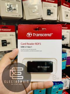 ✨COD✨ Transcend RDF5 Card Reader MicroSD/SD USB 3.1 TS-RDF5K