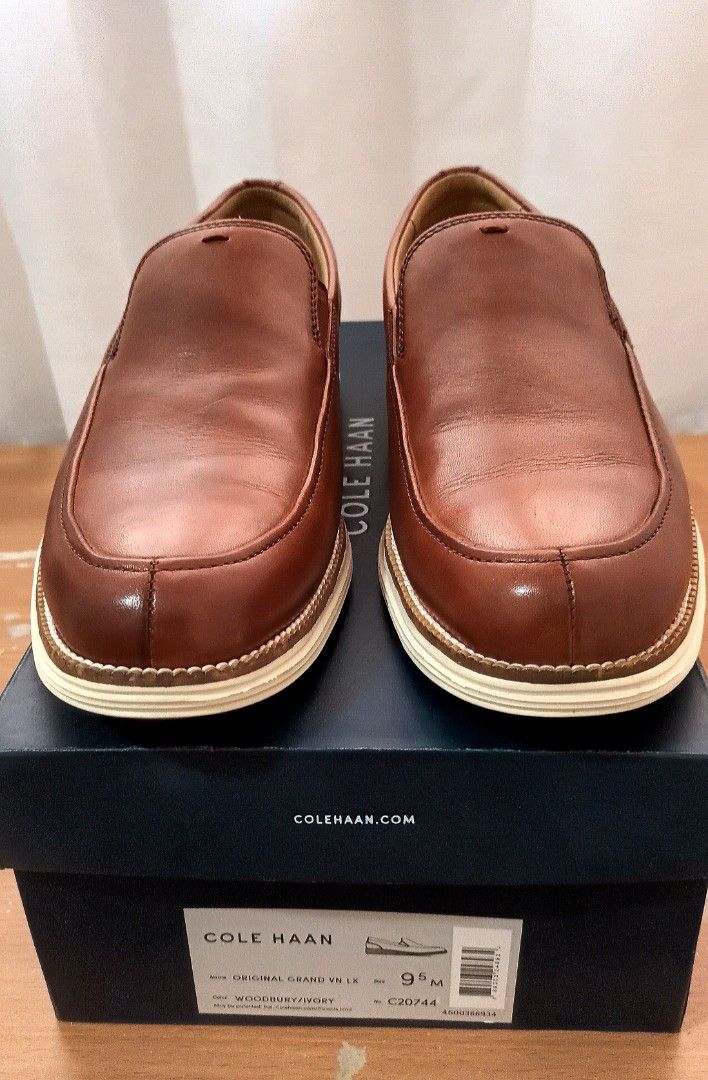Cole Haan Shoes Mens 12 M Original Grand Venitian Slip On Loafer C20744  Brown