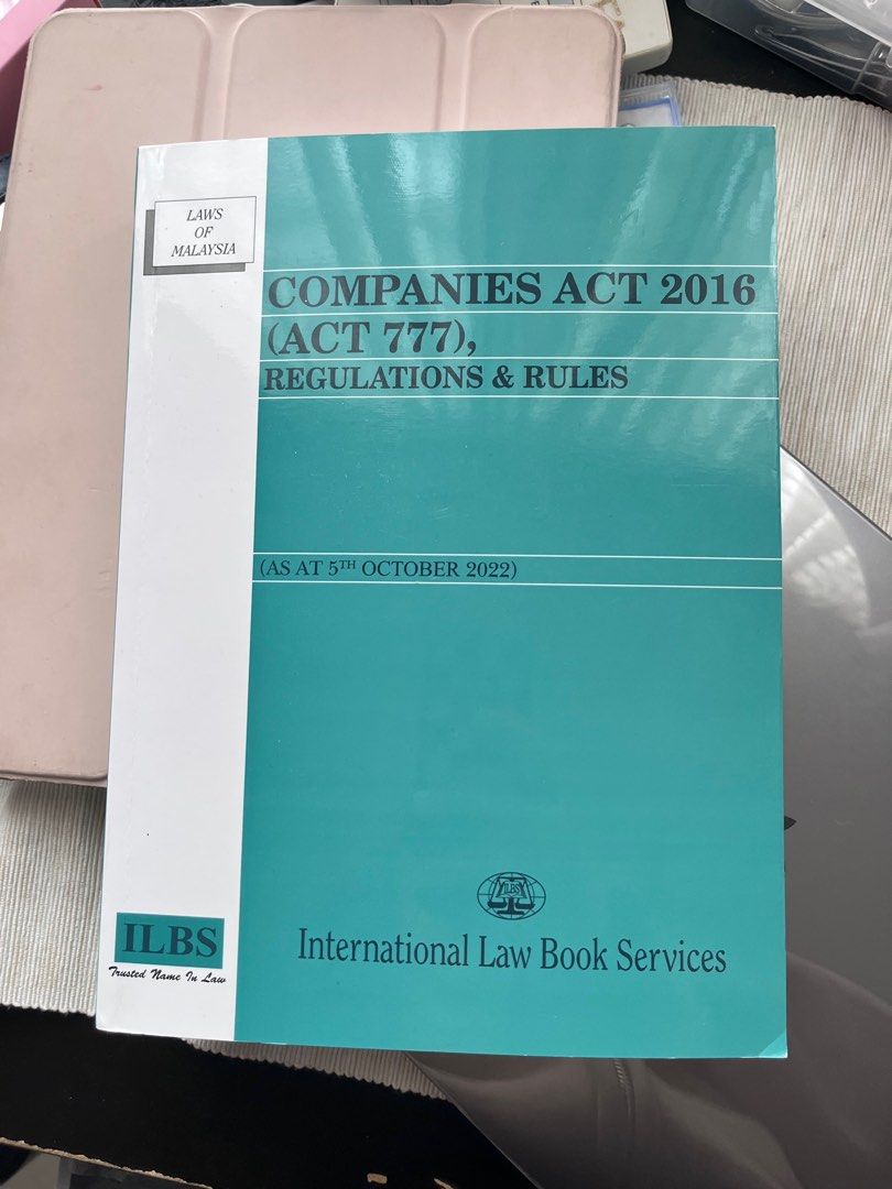 Companies Act 2016, Hobbies & Toys, Books & Magazines, Textbooks on