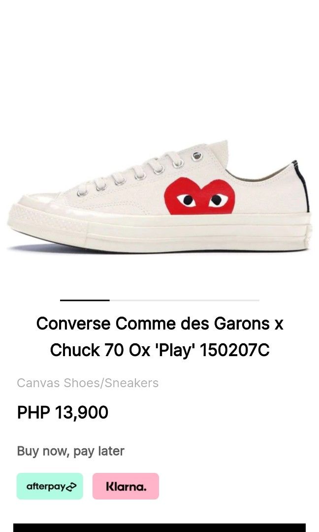 Cdg converse afterpay online