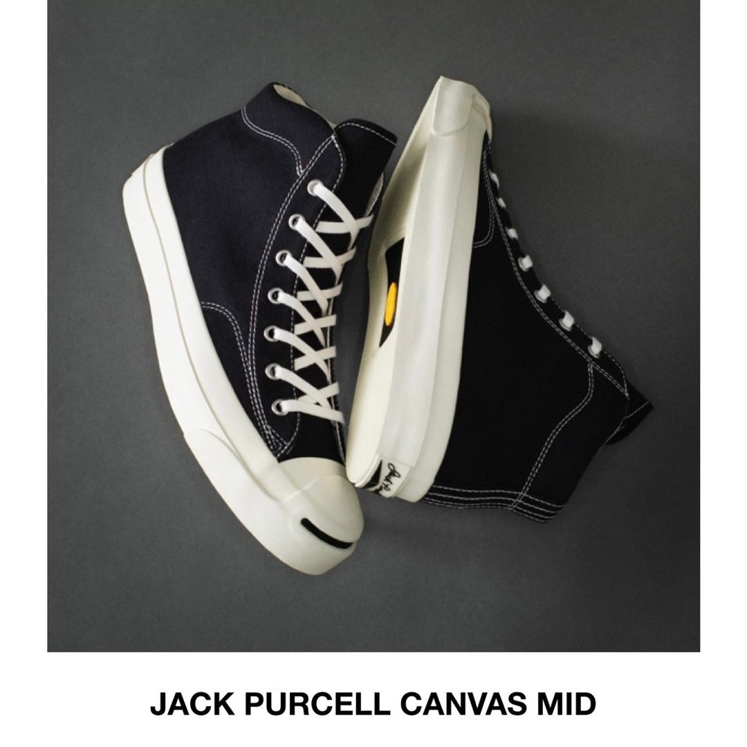 CONVERSE ADDICT JACK PURCELL CANVAS MID Unisex, 男裝, 鞋, 波鞋