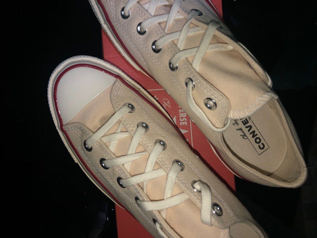 Converse Chuck 70 OX Parchment Off White Men s Fashion Footwear Sneakers on Carousell