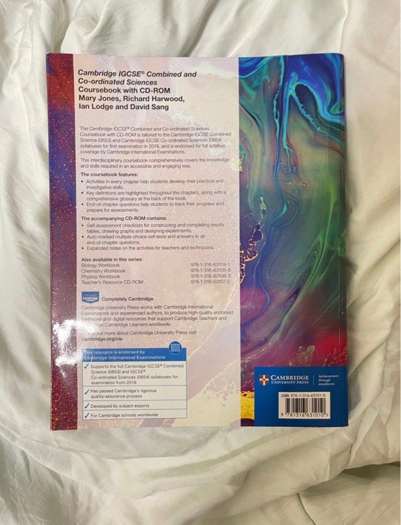 Coordinated science igcse textbook hobbies toys books magazines