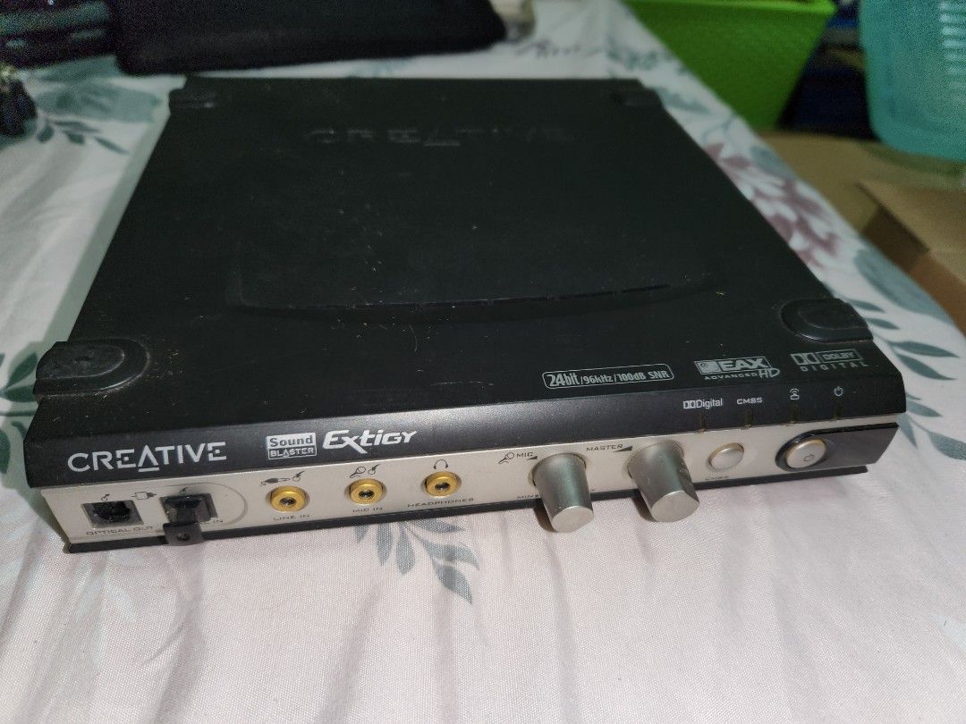 Creative Sound Blaster Extigy Audio Optical Midi Interface, Audio