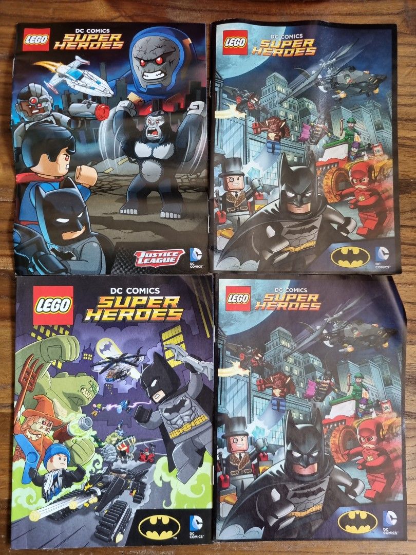DC Lego Comic books Batman Superman Justice League, Hobbies & Toys