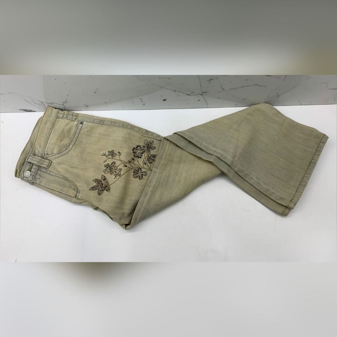 DKNY SLIM BOOTCUT PANT - Trousers - pecan/beige 