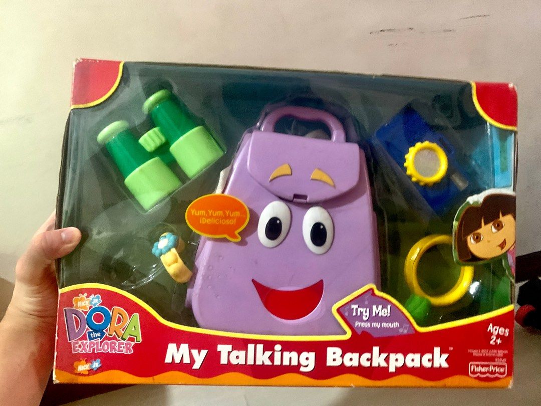 Dora talking hotsell backpack toy