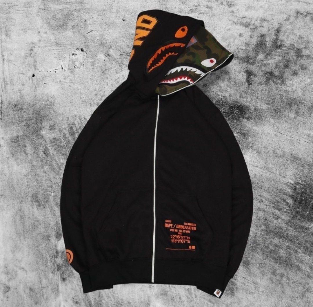 Bape x undefeated double shark online