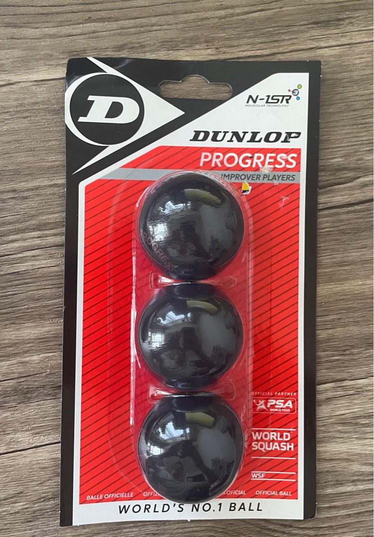 Dunlop Progress Squash balls BNIB, Sports Equipment, Sports & Games