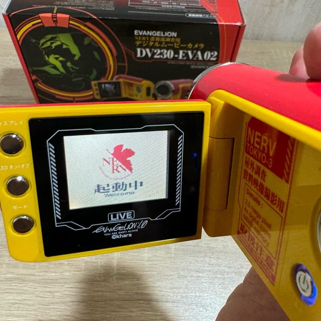 新品【値下げOK】エヴァンゲリオン デジタルムービーカメラDV230-EVA02 2025年最新】dv230の人気アイテム - メルカリ