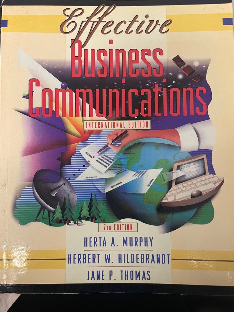 Communications　Effective　Business　書本　Carousell　Book,　教科書-　興趣及遊戲,　文具,