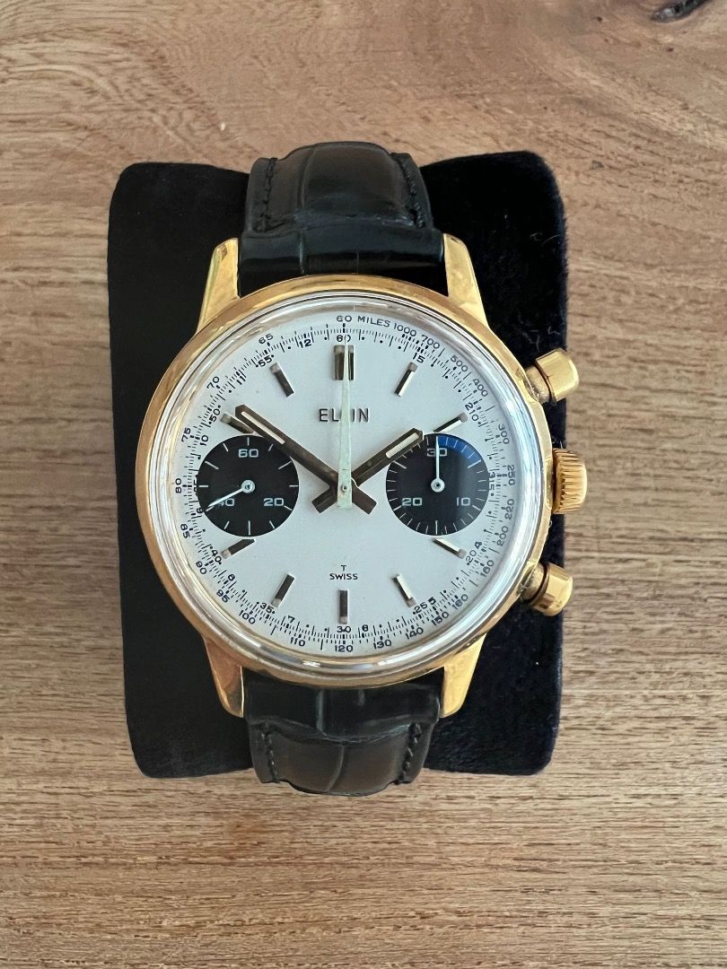Elgin chronograph clearance