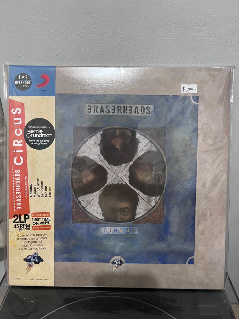 Eraserheads Circus Vinyl, Hobbies & Toys, Music & Media, Vinyls on