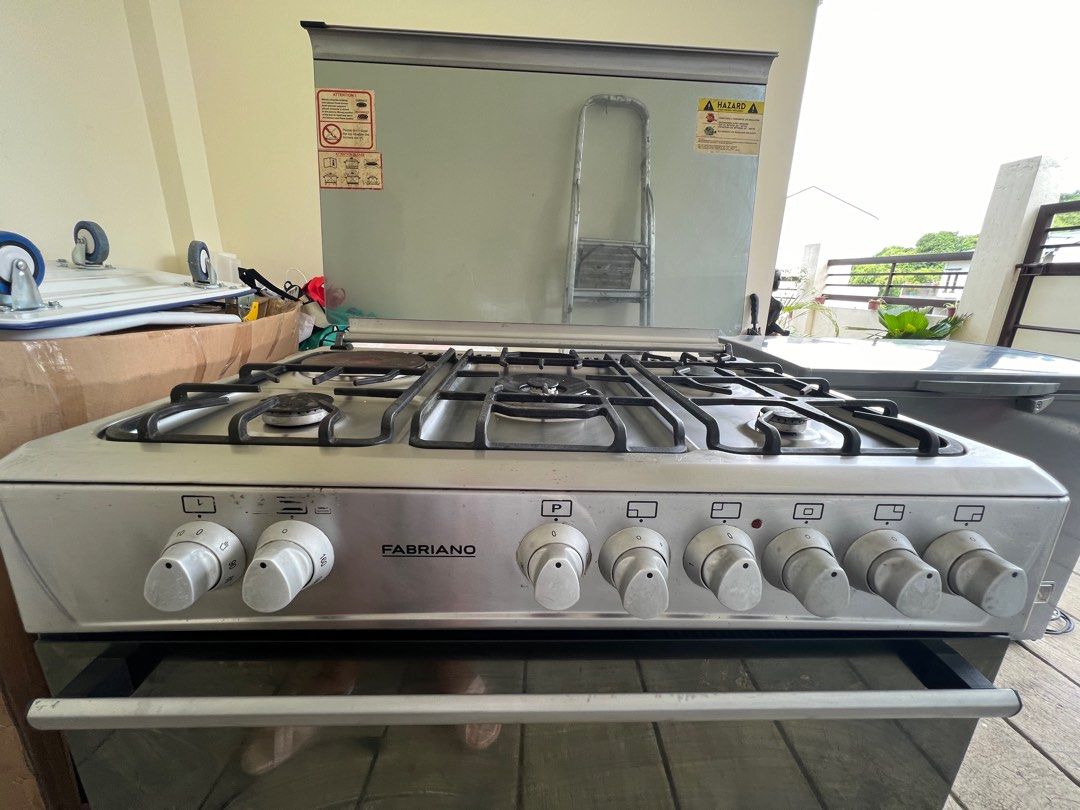 Fabriano 90cm Gas Range Stove with Electric Oven, TV & Home Appliances