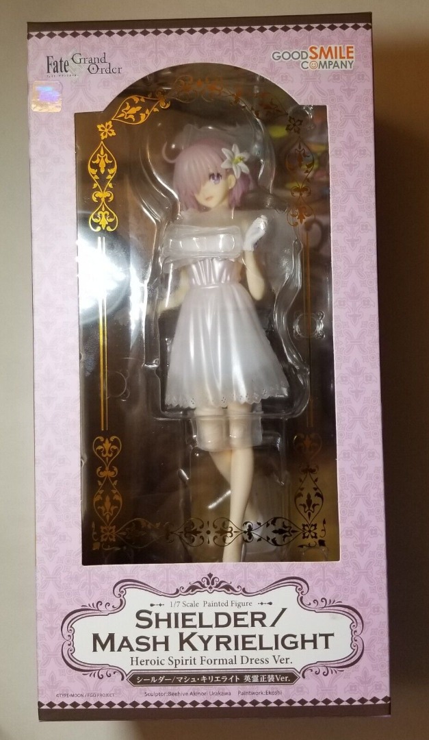 Fate/Grand Order Shielder/Mash Kyrielight Heroic Spirit Formal Dress Ver.,  Hobbies & Toys, Toys & Games on Carousell