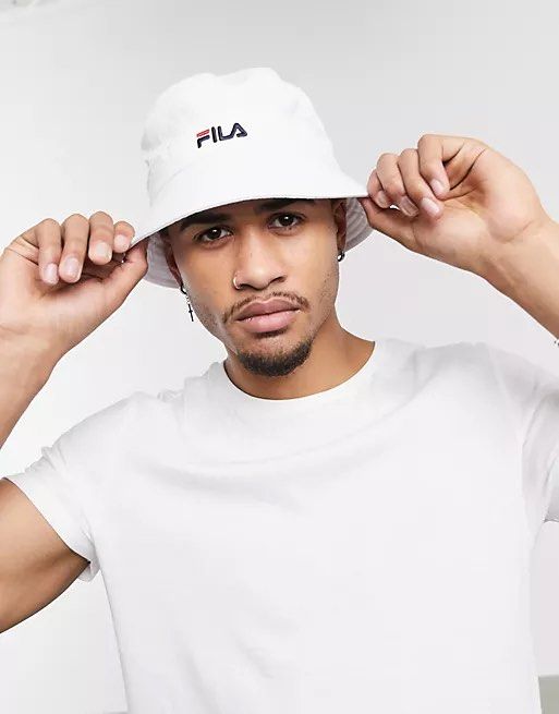 Fila hat white deals