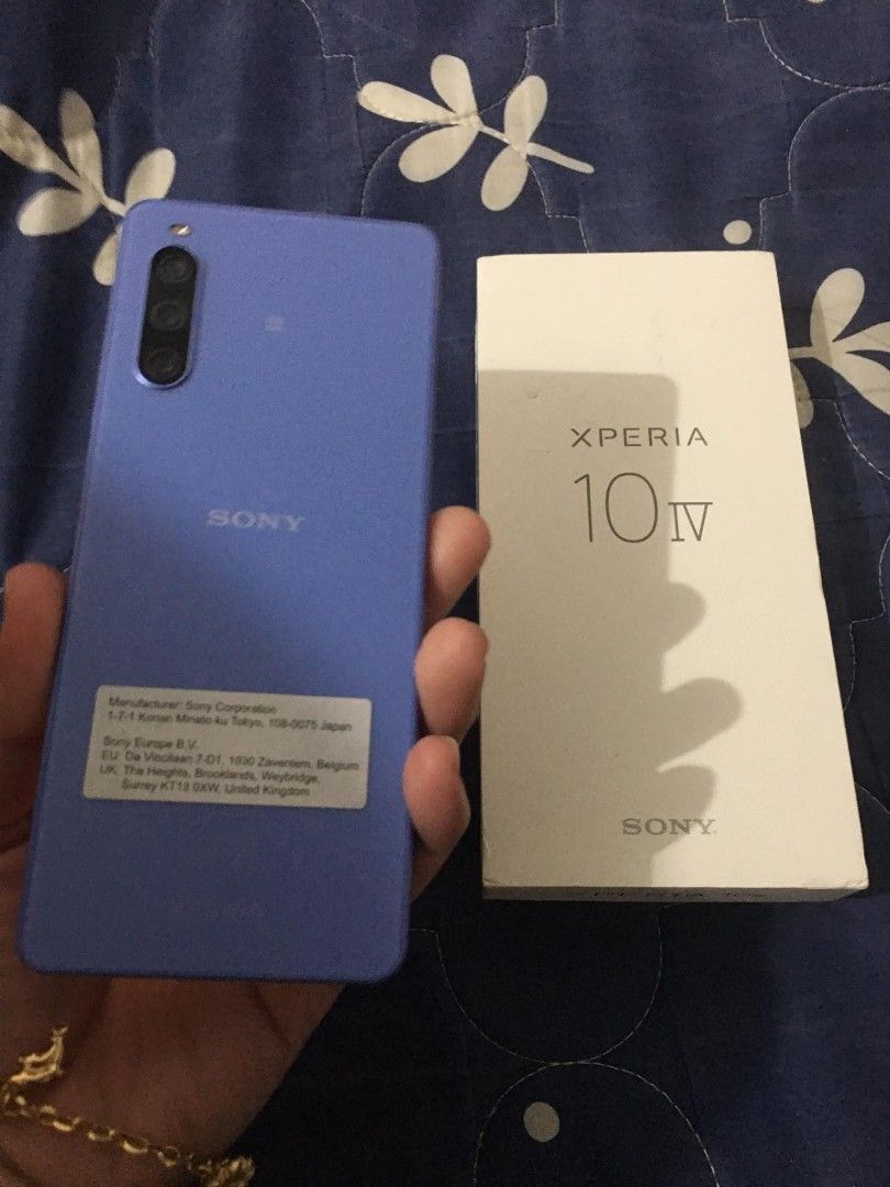 FOR SALE (Category: Sony) located in Caloocan City. Submitted by nethbo (Listing ID 1259643274, Image 2). Description: sony xperia 10 iv with box sobrang kunat 24 hours bago malowbat at makinis..pm nlng sa want around northcaloocan and muzon sdjm mit up.