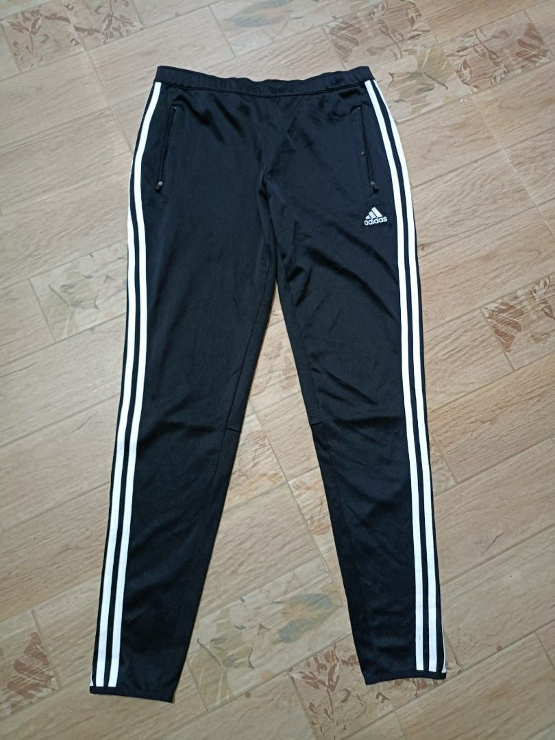 Adidas black soccer top pants