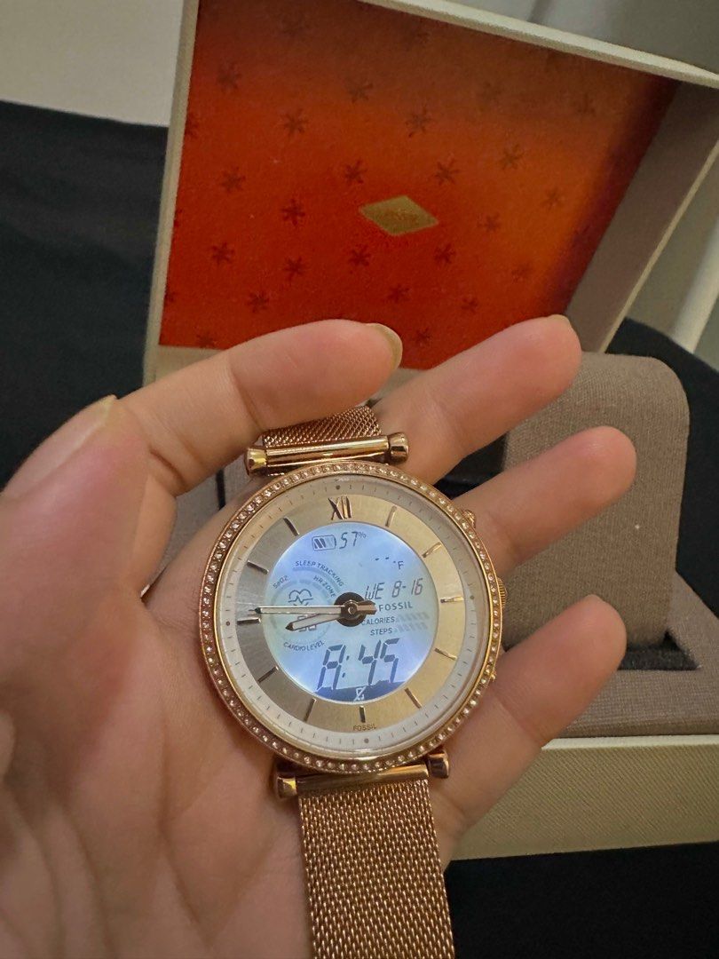 Fossil carlie hotsell smartwatch