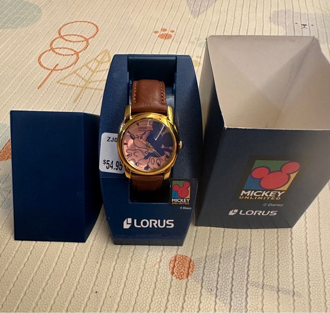 Lorus mickey mouse outlet rare watches