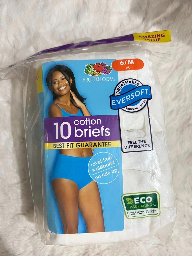 Best Fruit Of The Loom Seamless Underwear Size 10/12 for sale in