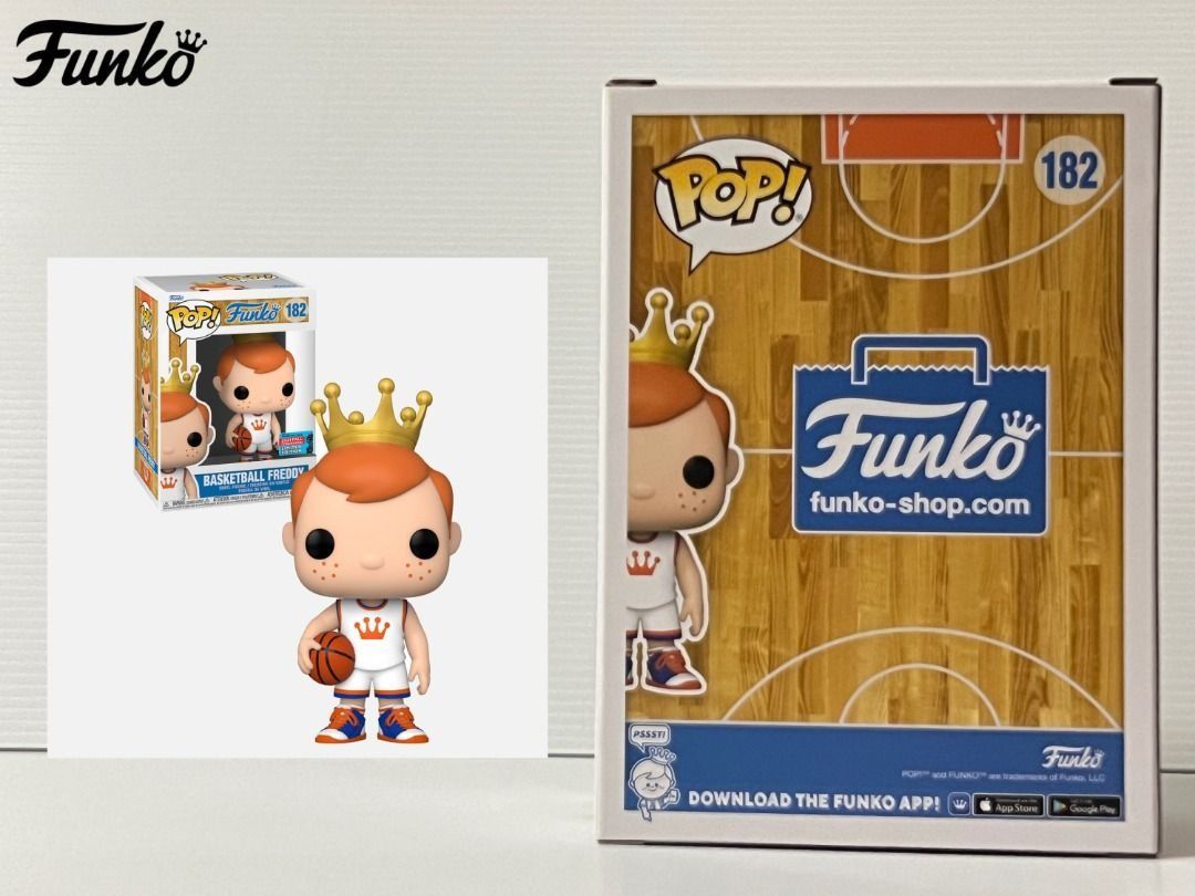 Funko Pop! Basketball Freddy (2021 Fall Convention Limited Edition) #182 -  Kaboom Collectibles