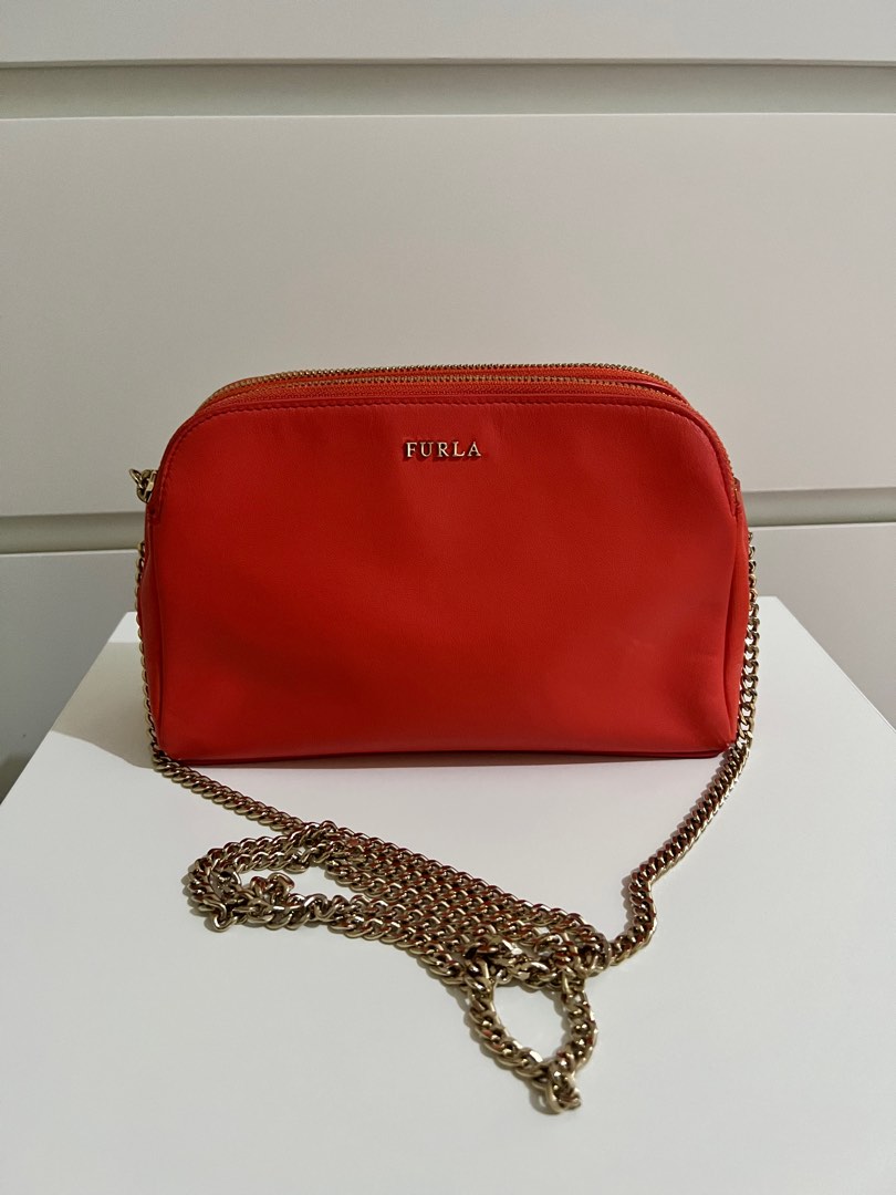 FURLA CROSSBODY BAG, Luxury, Bags & Wallets on Carousell