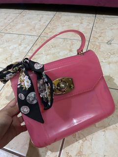 Furla Pink Jelly Bag