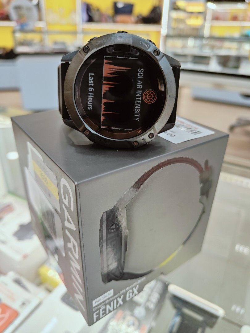 Garmin Pro Solar Fenix 6x Smartwatch Mobile Phones Gadgets