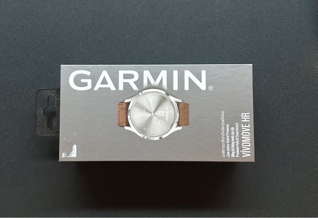Garmin vivomove on sale hr premium grey