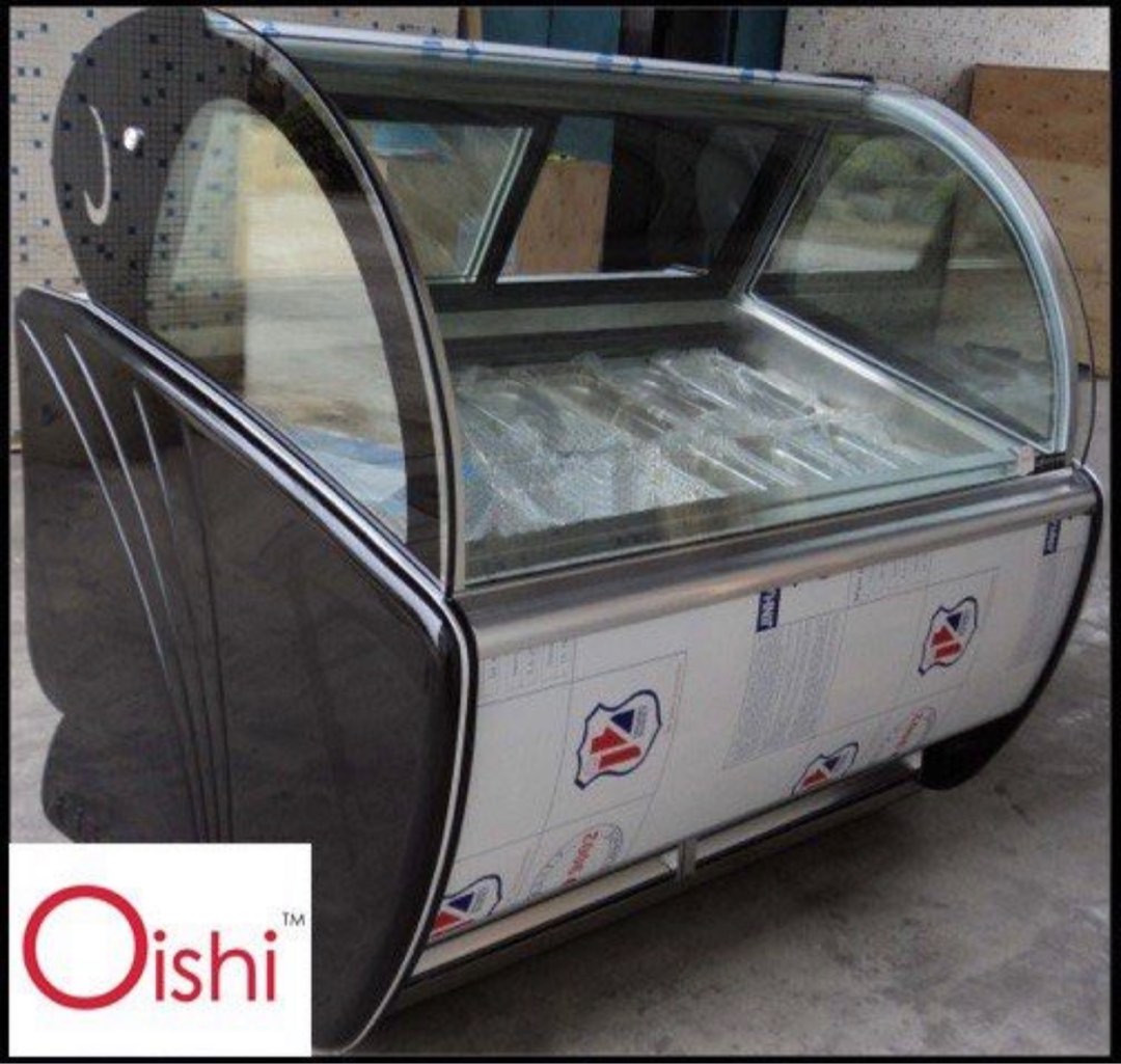 Gelato Display Ice Cream Freezer, TV & Home Appliances, Kitchen
