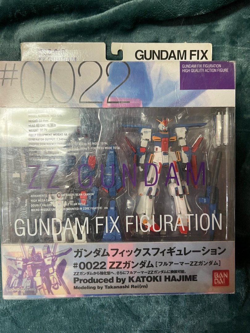 Gff gundam fix figuration ZZ gundam 0022 FA-ZZ高達, 興趣及遊戲