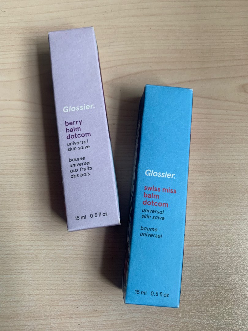Glossier Balm LipBalm Berry Swiss Miss, Beauty & Personal Care