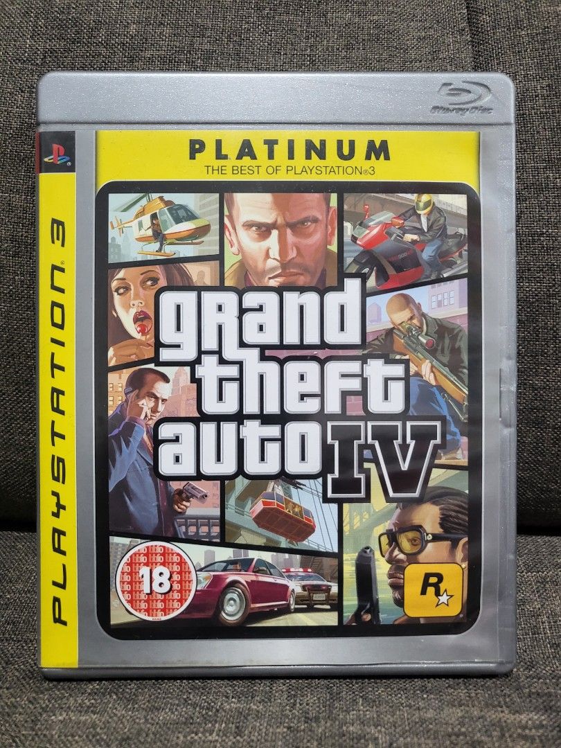 GTA IV - Grand Theft Auto - PS3, Video Game, Game di Carousell