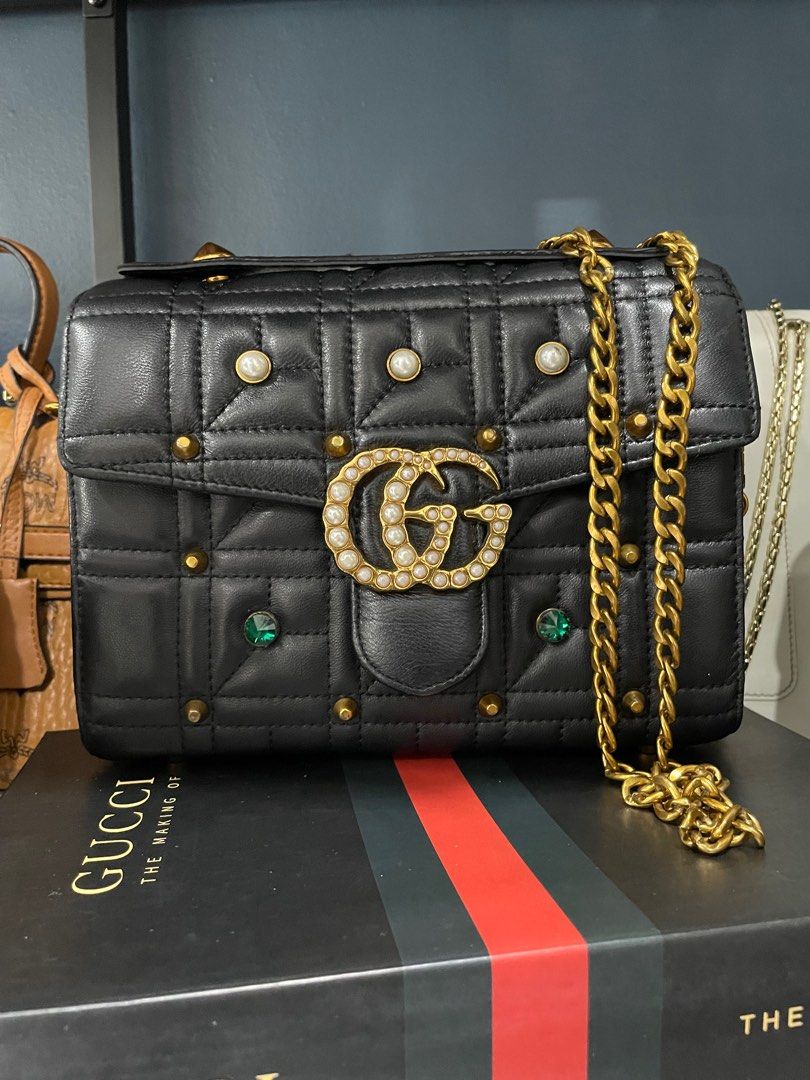 Gucci discount pearl bag