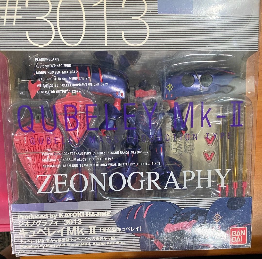 Gundam Fix figuration GFF Zeonography 3013 AMX-004-2 Qubeley