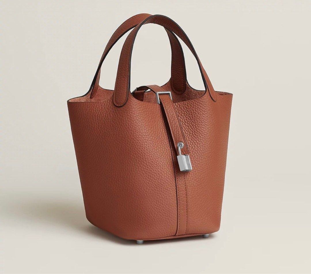 Picotin 18 Rouge Sellier GHW, Luxury, Bags & Wallets on Carousell