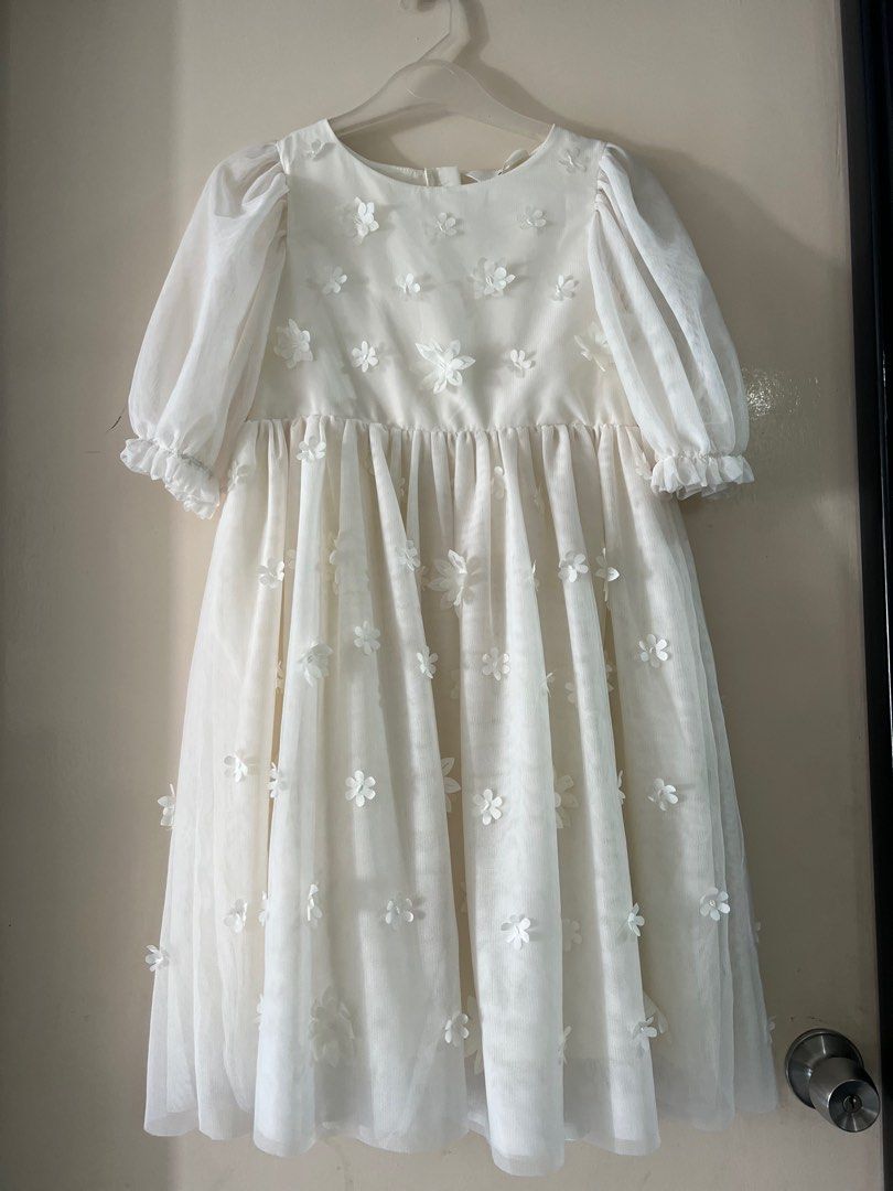 H M Tulle Flower Girls Dress
