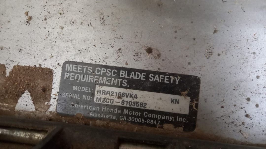 Hrr2166vka blades best sale