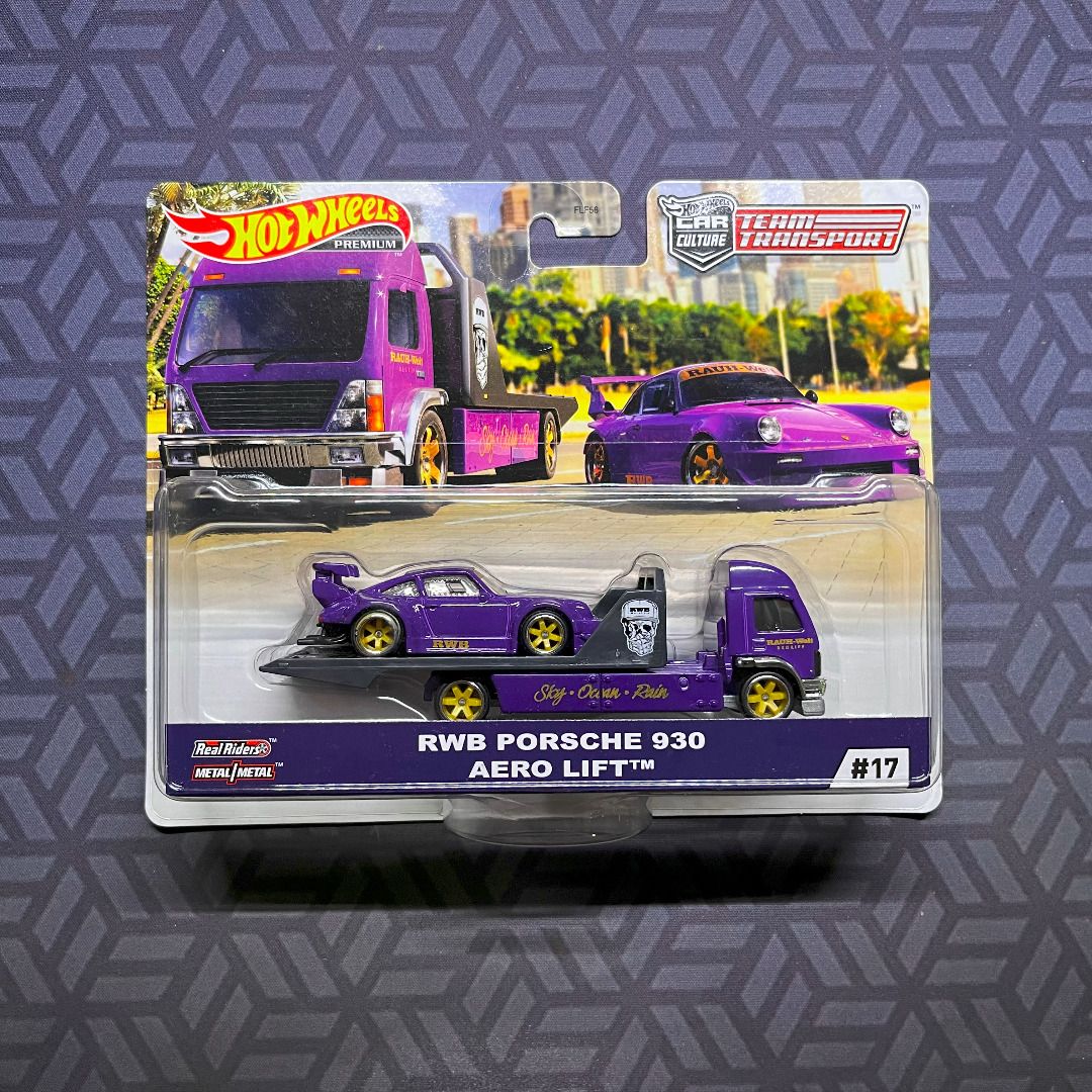 Hot wheels porsche team transport top