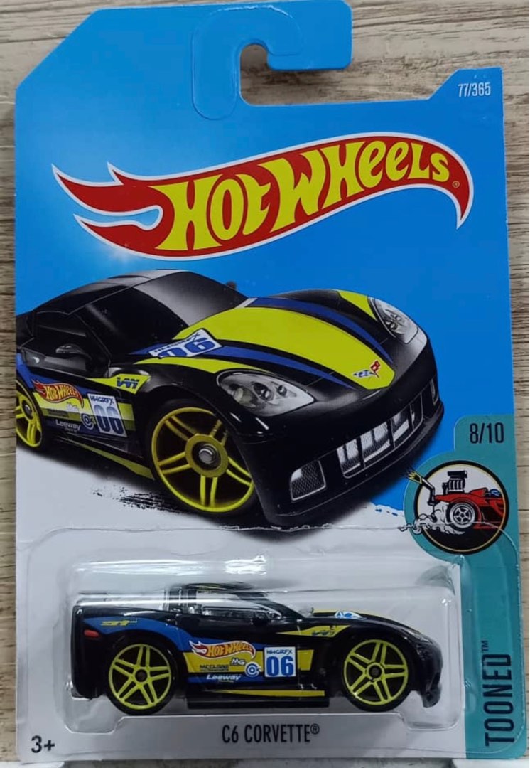 Hot wheels online c6 corvette tooned