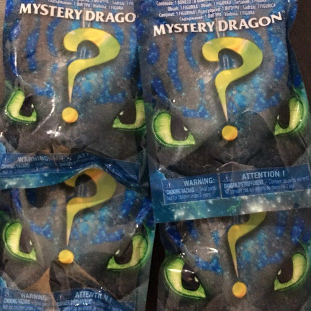 How to Train Your Dragon Blind Bag toy, Toys & Collectibles, Mainan di