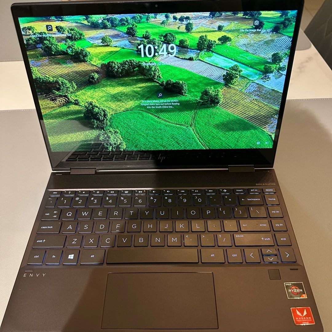 HP ENVY X360 Convertible 13 AMD RYZEN 5 3500U Vega Mobile Gfx (Laptop &  Charger Only), Computers & Tech, Laptops & Notebooks on Carousell