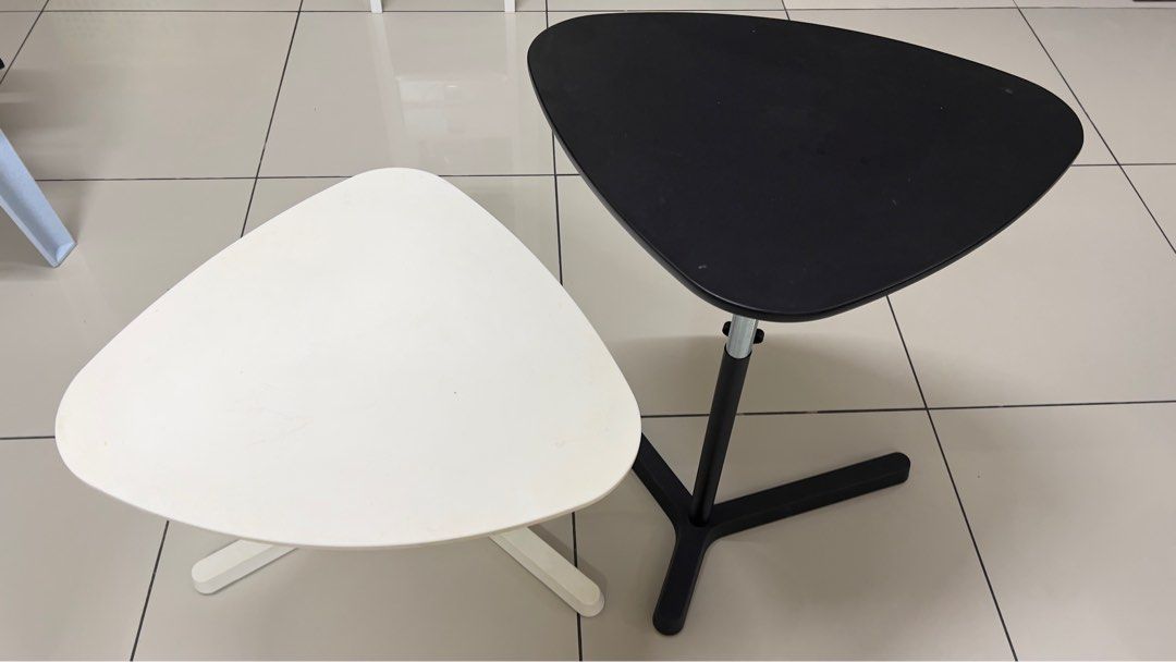 IKEA height adjustable side table, Furniture & Home Living, Furniture, Tables & Sets on Carousell